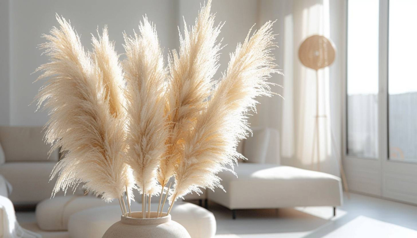 Comment intégrer l'herbe de la pampa dans votre intérieur moderne
