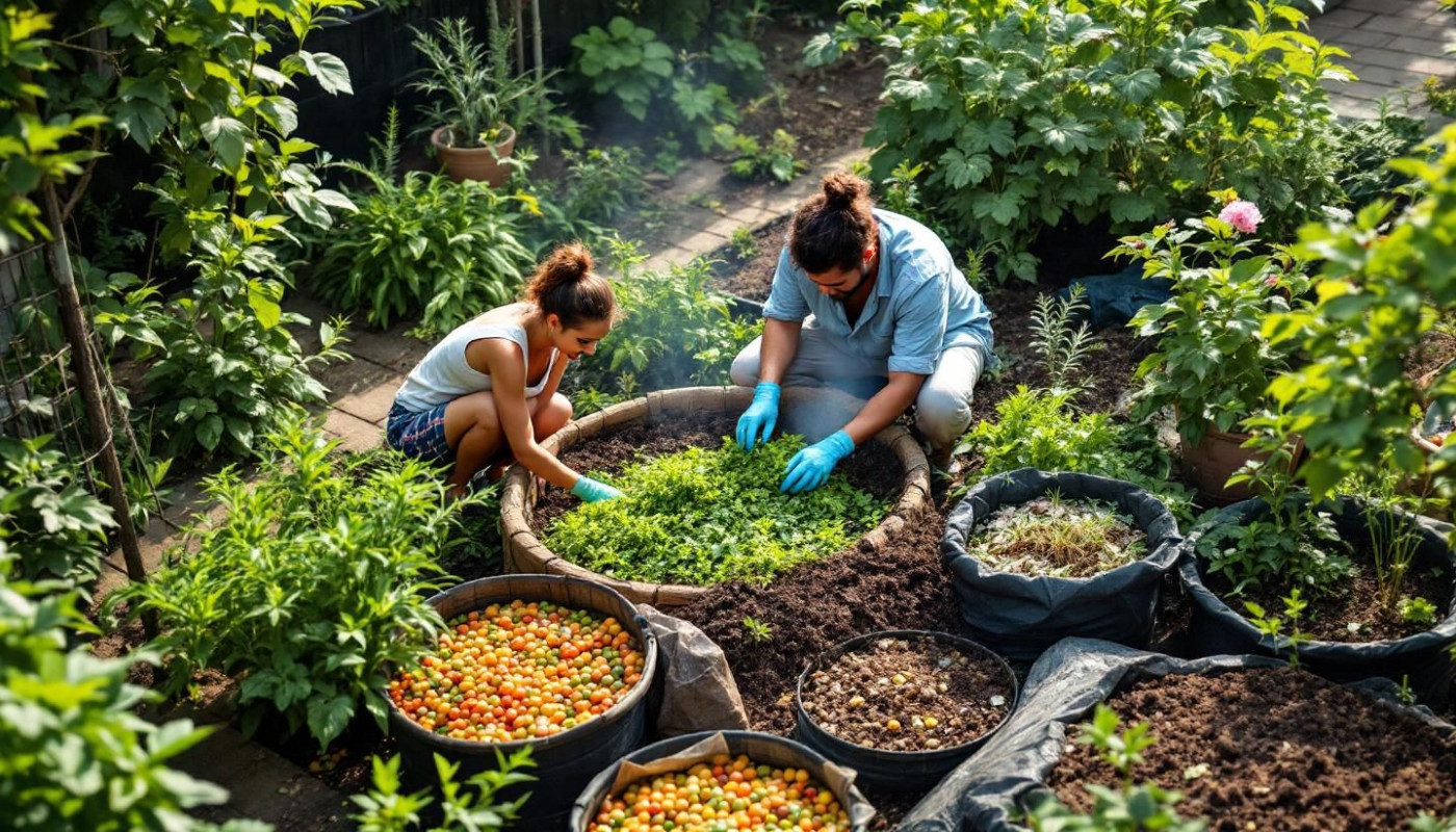 Étude de cas : avantages environnementaux et personnels du compostage urbain