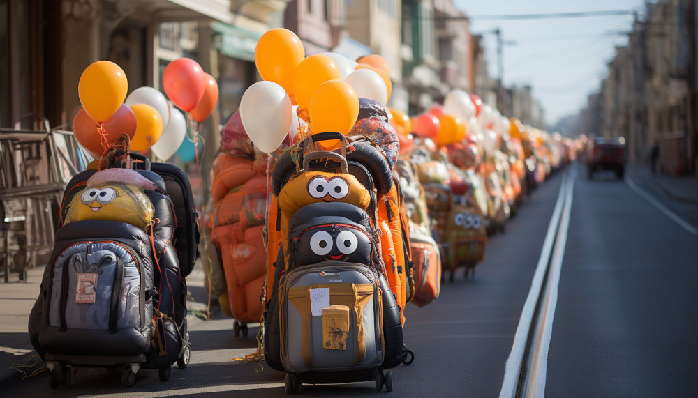 Les défis logistiques dans l'organisation de campagnes de street marketing avec ballons sac à dos