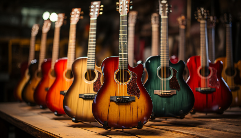 Les différents types de guitares acoustiques